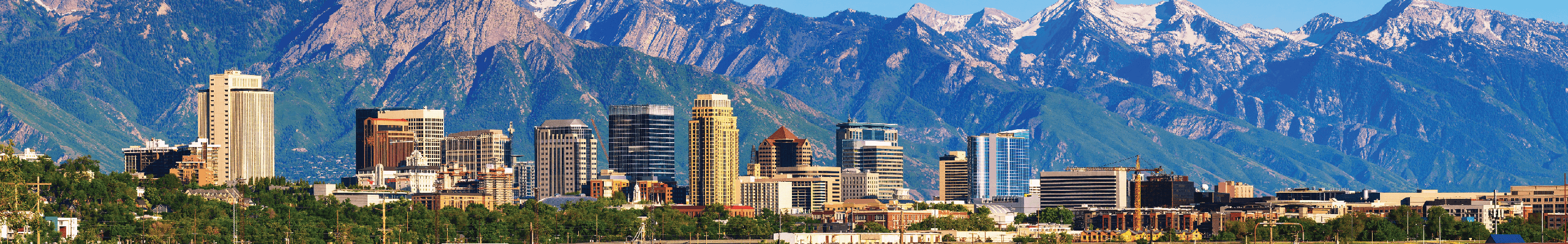 Salt Lake City, Utah Skyline