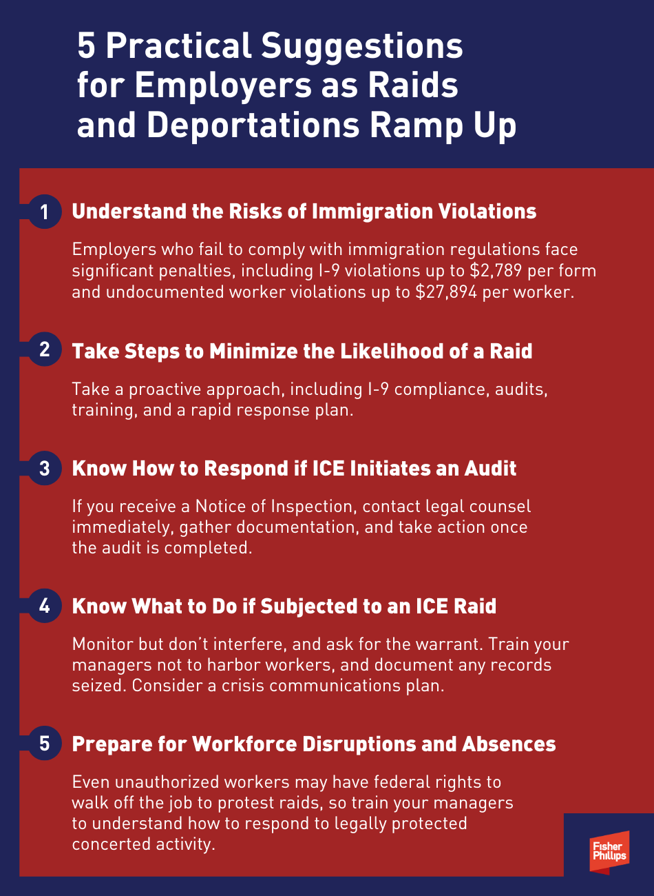 Employer Deportation Issues