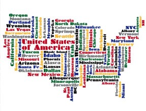 Map of the USA